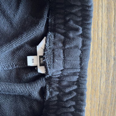 Pantaloni per bambini neri taglia 164