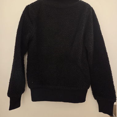 Veste Teddy noire Gr. S