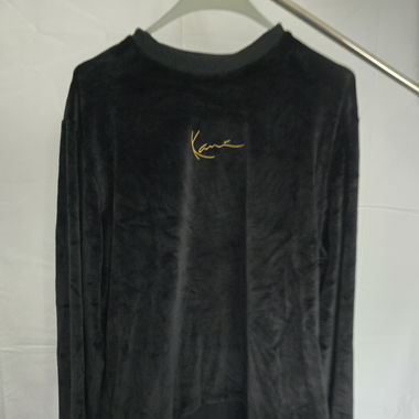 Karl Kani Samt-Sweatshirt XL