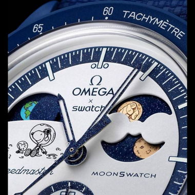 Swatch x Omega MISSION TO EARTHPHASE MOONSH ORO 