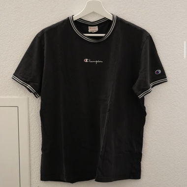 T-shirt Champion nero