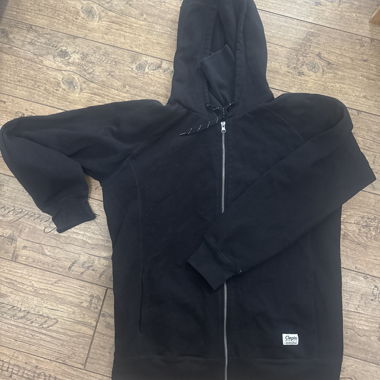 Schwarzer Clepto maniacx Zip-Hoodie