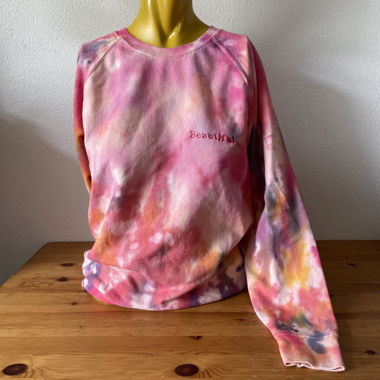 Pull Tie-dye rose