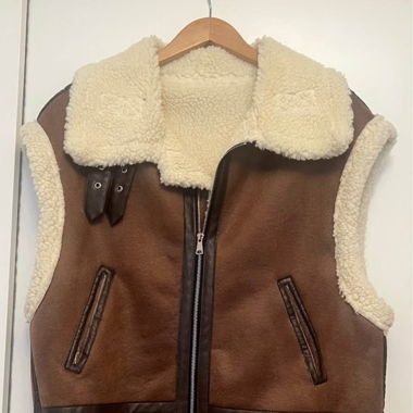 Fur Winter Waistcoat for Women SIZE M/L(38)