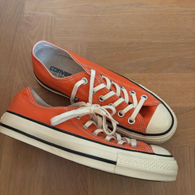 Sneaker Converse basse arancione