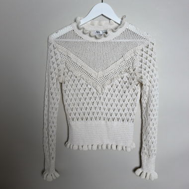 Haut en maille Zara