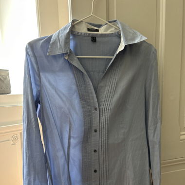 Chemise bleu/gris