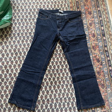 Dickies Damen-Jeans dunkelblau
