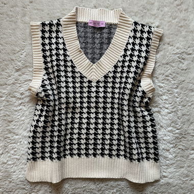 Strick-Veste