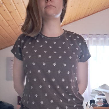T-shirt kaki