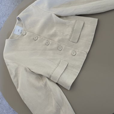 MNG Blazer-Jacke beige