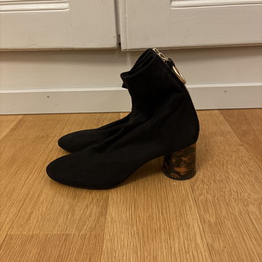 Bottines noires de Zara