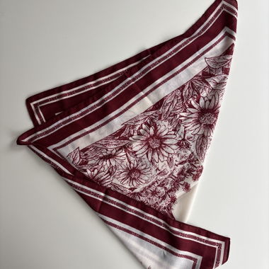 Foulard floral