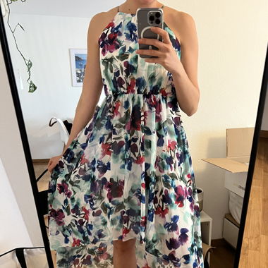 Cocktail weeding flower dress 