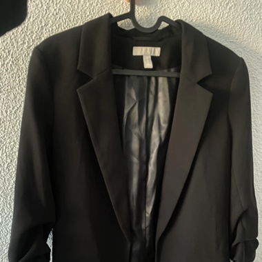 Schwarzer 3/4 Blazer