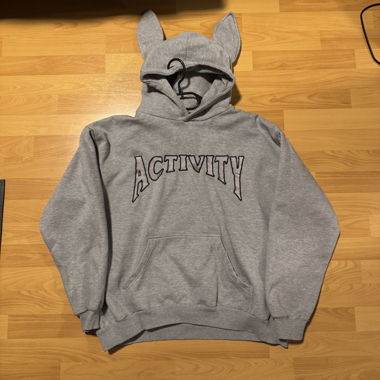 Activity Grey Bunny Hoodie