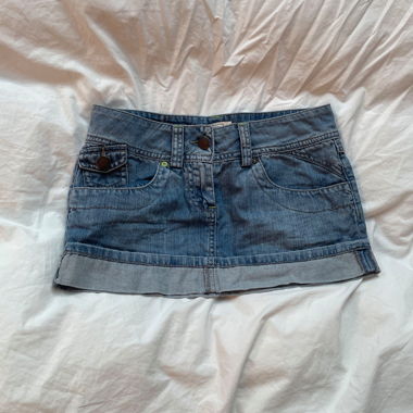 mini jeansrock vintage 