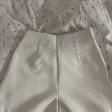 white skort