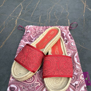 ETRO Canvas Sandals