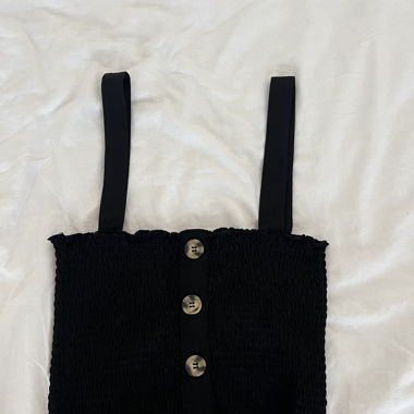 Schwarze Top