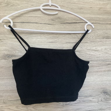 Black Ruched Camisole