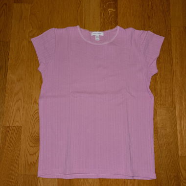 Pointelle-T-Shirt von Topshop