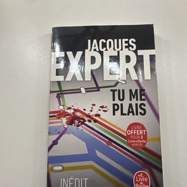 Libro tascabile "Tu me plais" di Jacques Expert
