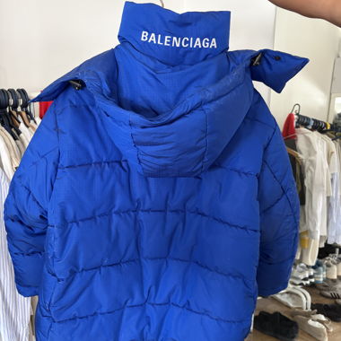 Giacca imbottita Balenciaga blu