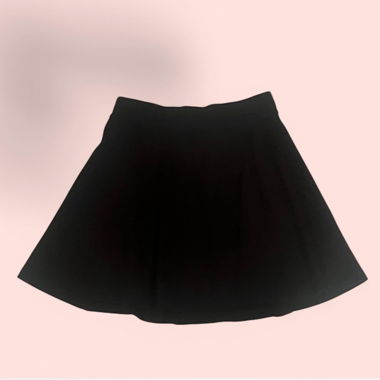 black tennis skirt