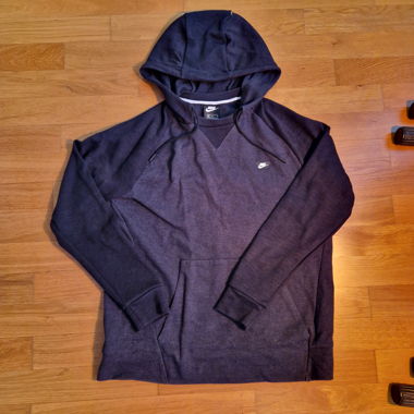 Felpa con cappuccio Nike Nera M