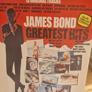  Vinyl-James Bond greatest hits