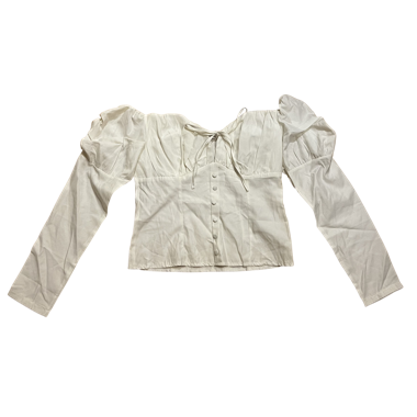 Chemisier corset décolleté épaule
