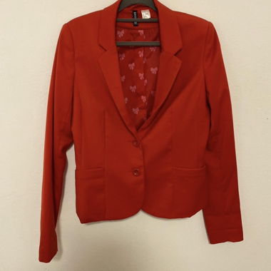 Veste blazer rouge