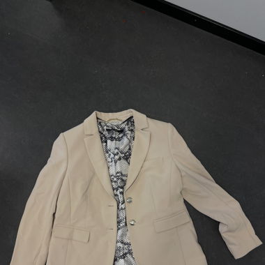 marc aurel y2k snake print blazer