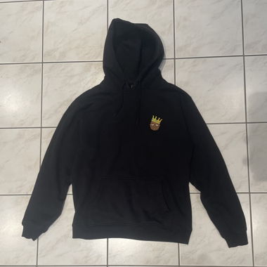Schwarzer Hoodie von Mister Tee
