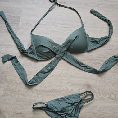 Calzedonia Bikini Set Olive Green