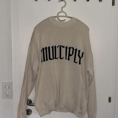 Pull en maille beige MULTIPLY APPAREL
