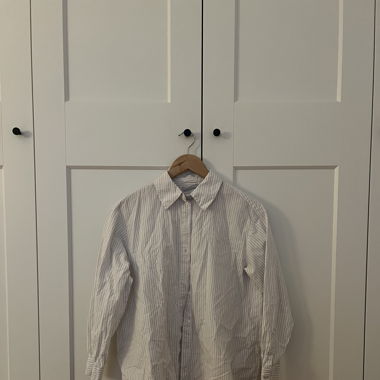 Weekday Seersucker Pinstripe Button Up