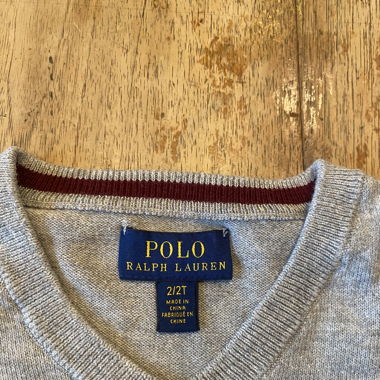 Polo Sweater for a 2year old baby 