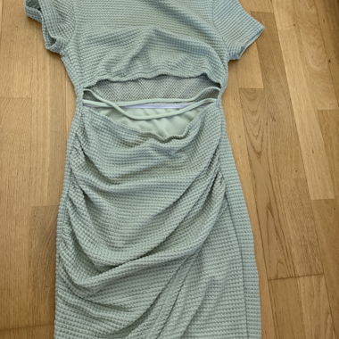 Bauchfreies Kleid Türkis grün 
