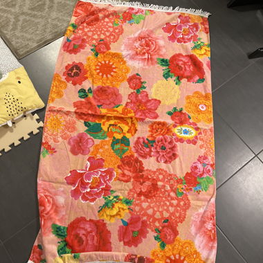 Floral Bath Towel