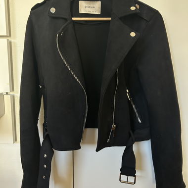 Fake Wildlederjacke