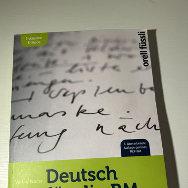 Deutsch für die BM - Schulbuch