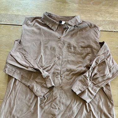 Brown blouse