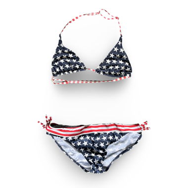Bikini-Set mit Sternenprint aus den 2000ern