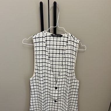 Zara check dress