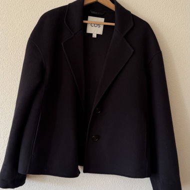 Giacca COS, blu scuro, taglia 38