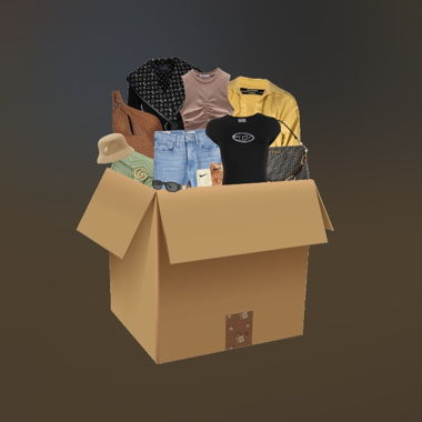 Pacchetto 8 Mysteri Box 2 capi d’abbigliamento 