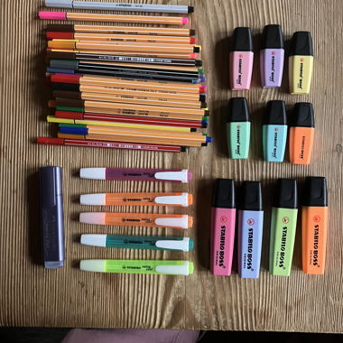 Stabilo Marker Set