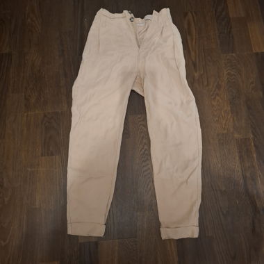 Beige lightweight trousers
